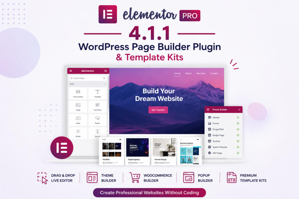 elementor pro free dowload